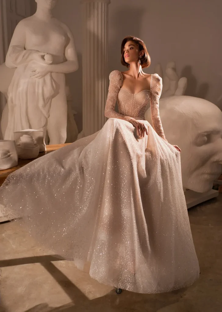 plongée dans le monde du mariage et des robes de mariée la photo de mariage par excellence